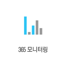 365 모니터링- 메시지 전송 전 구간을 지속적으로 관리합니다.